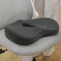 PAMINGONO Memory Desk Chair Cushion Ergonomic Hollow Design For Pressure Relief For Office Car Wheelchair Home Use Deep