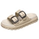 thumbnail image 1 of Cloud Slides Zapatillas de almohada de suela gruesa Comfort House Slides ligeras para hombres, 1 of 7
