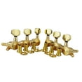 thumbnail image 1 of 6 Pcs de Chevilles de Guitare Verrouillables, Ratio 1:18 Résistant à l'Usure avec Vis pour Or 3L3R, 1 of 8