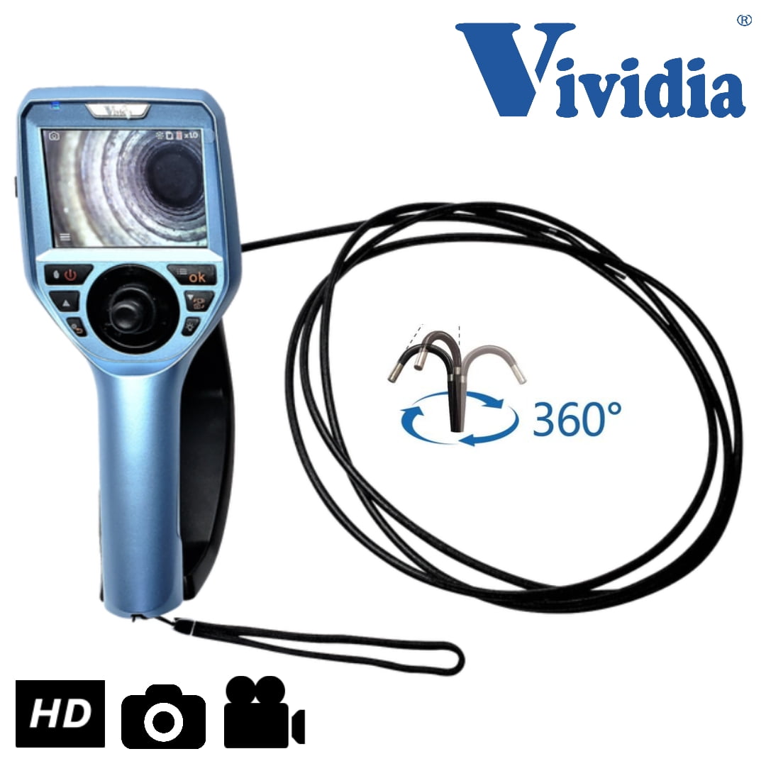 Water/Oil-proof Endoscope Borescope Inspection Camera for Auto Moto Diagnostic 