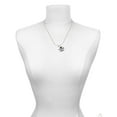 thumbnail image 2 of Delight Jewelry Resin White Big Ear Bunny - Silvertone Senior Class of 2026 Dome Necklace, 18", 2 of 5