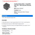 thumbnail image 2 of Auxiliary Battery Relay - Compatible with 1999 - 2002 Chevy Silverado 1500 2000 2001, 2 of 2