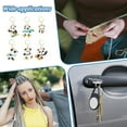 thumbnail image 3 of 24 Pcs Panda Stitch Markers Enamel Crochet Stitch Marker Charms Removable 304 Stainless Steel Clasps Locking Stitch Marker, 3 of 6