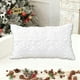 thumbnail image 5 of Ireezec Christmas Tree Snowflake Pillow Covers Embroidered Holiday Decor Throw Pillowcases for Couch Sofa Living Room Bedroom Festive Home Decorations Soft Plush Cushion Case Seasonal Accent Pillow, 5 of 8