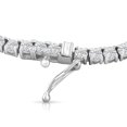 thumbnail image 3 of Pompeii 40 Ct TW Diamond Tennis Necklace 14K White Gold 16" (GH,I2-I3), 3 of 4