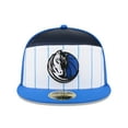 thumbnail image 2 of Men's New Era  White/Blue Dallas Mavericks 2025 NBA Tip Off Split Panel 59FIFTY Fitted Hat, 2 of 5