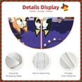 thumbnail image 6 of Lsque Bluey Print Christmas Tree Skirt with Ties and Velcro,Xmas Holiday Decorations, Adjustable Tree Skirt-48", 6 of 6