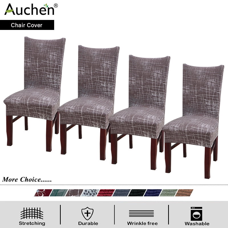 Details about   1-6X Velvet Dining Chair Covers Wedding Slipcovers Christmas Party Banquet Cover