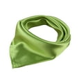 thumbnail image 3 of Green Purple Chiffon Scarf Headband Set for Women Girls Fashion Square Ribbon Neck Accessories Winter Warm Soft Stylish, 3 of 3