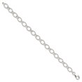 thumbnail image 2 of Sterling Silver Bracelet Fancy Link, Other 7 mm 8.5 in, 2 of 4