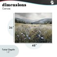 thumbnail image 4 of Stupell Industries Farmhouse Sapphire Speckled Fields Canvas Art, 48 x 36, by Franklyn Gregory, 4 of 8