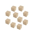 thumbnail image 2 of Bunblic Unfinished Wooden Blocks Wooden Cubes Arts Crafts Kids Learning Square Blocks Stacking Blocks for Making Numbers DIY Projects 4cmx4cmx4cm, 2 of 8