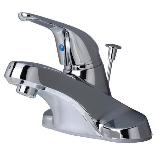Laguna Brass Centerset Bathroom Faucet with Drain Assembly