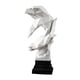 thumbnail image 5 of Artesanía de esculturas de animales de Eagle Statue Ornamento de escritorio de figuras de resina artificial coleccionable para escritorio de tv, 5 of 9