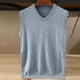 thumbnail image 1 of Ceisia Breathable Anti-Pilling Men's Slim Fit V-Neck Solid Color Knit Vest Gift, 1 of 4