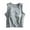 A#Grey, variant on Women’s Short Knit Tank Top One-Piece Padded Built-In Bra Wire-Free Layering Summer Camisole