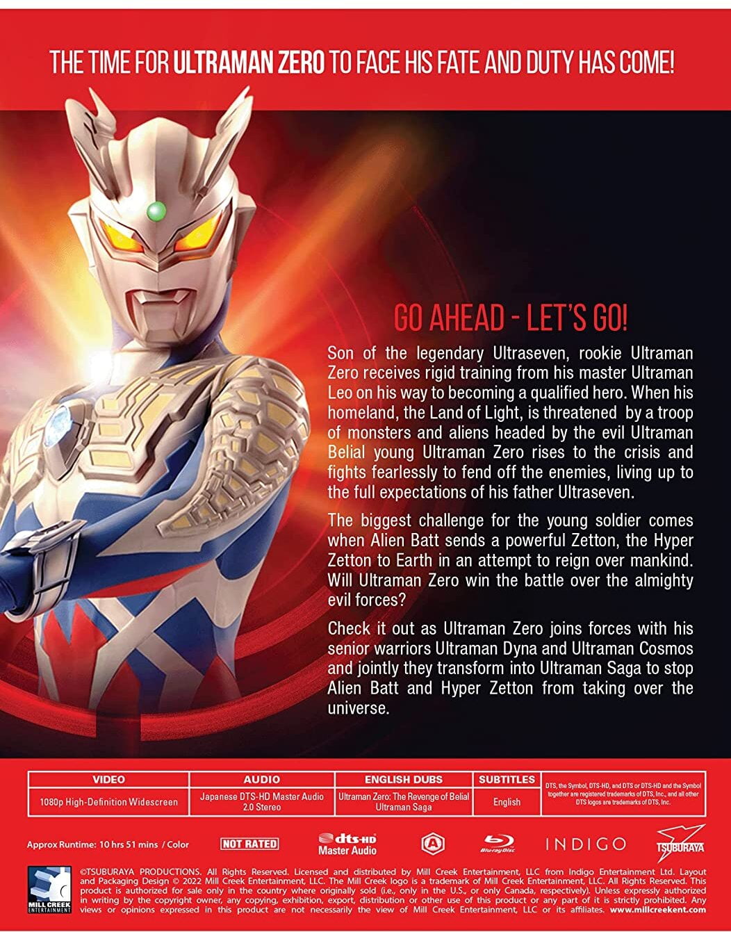 Ultraman Zero: The Chronicle: The Complete Series - Walmart.com