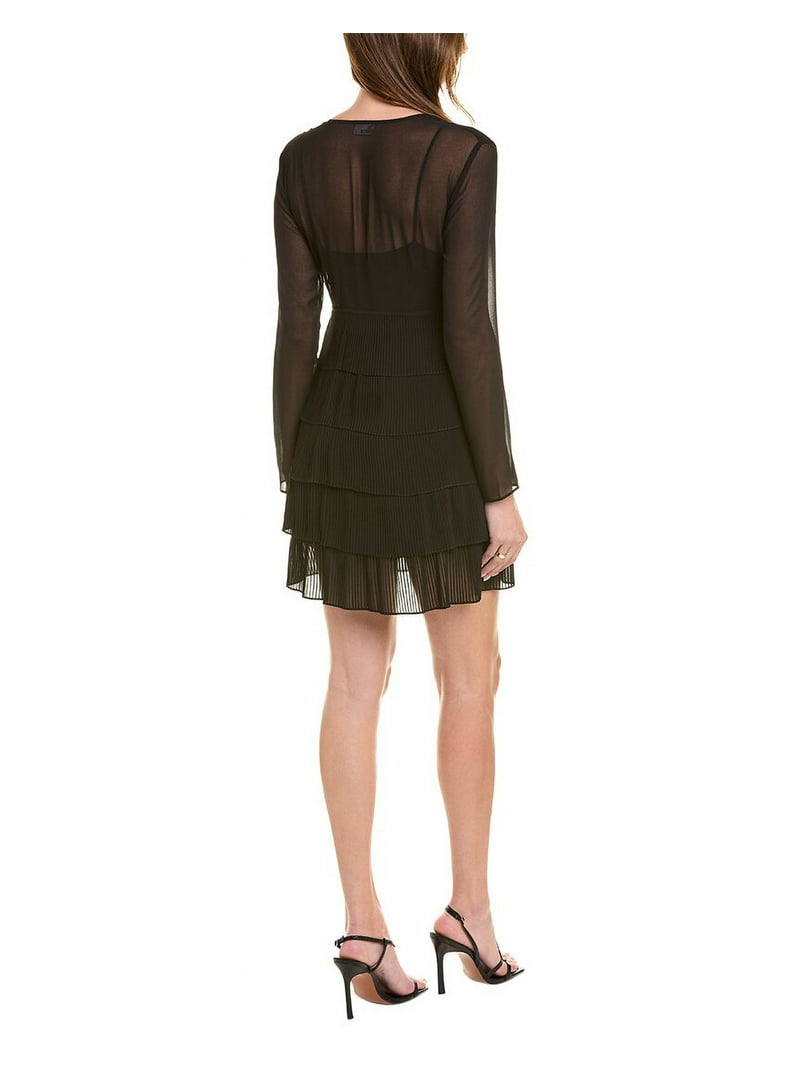 The Kooples womens Accordion Pleated Mini Dress, 0, Black - Walmart.com The Kooples womens Accordion Pleated Mini Dress, 0, Black - Walmart.com