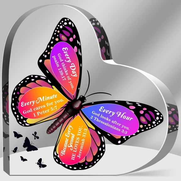 Christian Gifts for Women Faith Religious Gifts Birthday Gifts for Prayers Positive Gift Prayer God Sign Table Desk Shelf Decoration for Women Mom Friend Sister