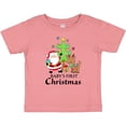 thumbnail image 3 of Inktastic Baby's 1st Christmas with Santa Reindeer and Tree Boys or Girls Baby T-Shirt, 3 of 5