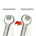 thumbnail image 2 of Teng Tools 8mm Metric Combination Open and Box End Spanner Wrench - 600508, 2 of 4