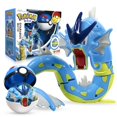 thumbnail image 1 of Figuras de acción de Pokémon para niños pequeños, juguete de bola de elfo, modelo de Pikachu Mewtwo Ash-Greninja Lunala Pokeball, regalo hola suerte  unisex, 1 of 2