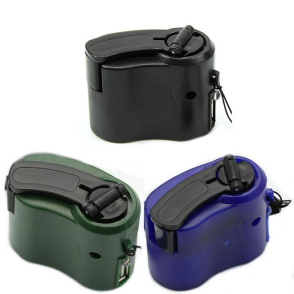 Portable Hand Crank Wind Up USB Cell Phone Emergency Charger For Outdoor NEW LED Emergency Illuminat O3R2