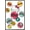 Barnwood Framed Version, variant on Hello Kitty: 20 General - Buttons Wall Poster, 22.375" x 34"
