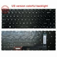 thumbnail image 4 of Clavier RU/US/SP/GR pour MSI Prestige 14 P14 Moderne 14 15 GS66 GE66 GP66 P40 MS-14D3 MS-14D2 MS-14D1 avec Rétroéclairage RGB Per-Key, 4 of 6