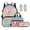 Axolotl Mermaid Scale, variant on Capybara Cherry Blossom Girls Backpack With Pencil Case For Girls Small Lunch Bag Pencil Pouch Small Bookmark 5 PCS Large Capacity Backpack Back To School Gifts For Kids