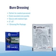 thumbnail image 3 of 1 Dressing/Package- Sterile Burn Dressing 2" x 6" - 1 Package MS-46210, 3 of 4