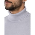 thumbnail image 6 of X RAY JEANS Mens Turtleneck Sweater Pullover, Light Heather Grey, 3XL, 6 of 10