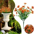thumbnail image 2 of Cosmug Artificial Boxwood Shrubs Faux Greenery Bushes Plastic Plants Outdoor Uv Resistant Farmhouse Decor Garden Patio Wedding Indoor Decoration Realistic Foliage 7 Bundles 1 Artificial Flower, 2 of 9