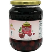 Zarrin - Pitted Sour Cherries in Light Syrup, Compote (24oz) 680g