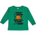 thumbnail image 3 of Inktastic I Want To Grow up To Be A Basketball Player Like My Daddy Boys or Girls Long Sleeve Toddler T-Shirt, 3 of 5