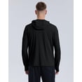thumbnail image 2 of Locachy Veste à Capuche Légère pour Hommes UPF 50+ Protection Solaire Extérieure à Fermeture Éclair Complète Manches Longues pour la Pêche Randonnée Performance, 2 of 8