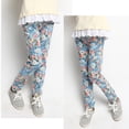 thumbnail image 5 of Esaierr 3-10Y Kids Baby Girls Leggings Kids Classic Stretch Pants Soft Comfortable Leggings for Toddlerankle Length Girls Printed Leggings, 5 of 8