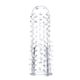 thumbnail image 1 of Condones transparentes acanalados para adultos, funda de extensión para pene, producto sexual para hombres (C Tmvgtek Cuidado Belleza, 1 of 9