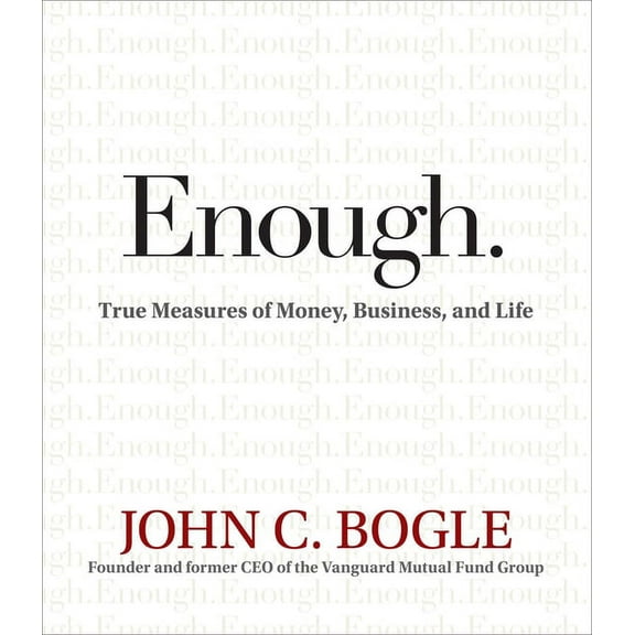 Enough : True Measures of Money, Business, and Life (CD-Audio)