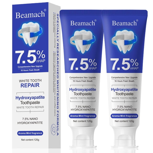 Pasta de dientes Beamach Hydroxyapatite 7.5% w/ Nano 120 ml Sensitive