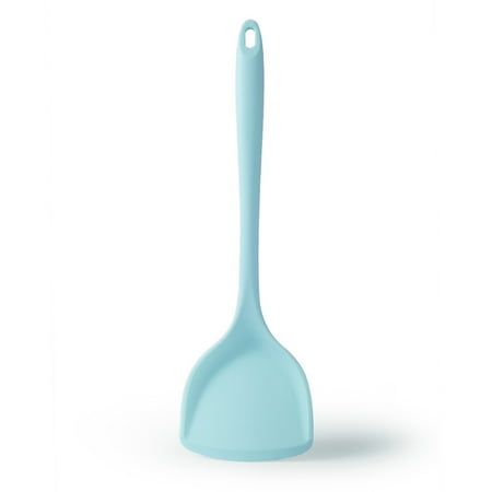 

Silicone Spatula Coated Pan Pot Safe 12inch Non-Stick Kitchen Cooking Utensils Kitchenware Kitchen Gadgets Nordic Blue X1