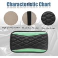 thumbnail image 4 of Car Center Console Cover, Universal Leather Waterproof Armrest Seat Box Cover Protector, Comfortable Car Decor Accessories Fit for Most Cars, Vehicles, SUVs-Light green, 4 of 7
