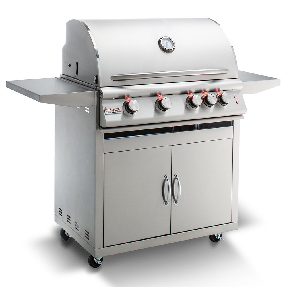 Blaze Freestanding Grill with Lights, 32, Natural Gas - Walmart.com