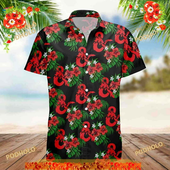 The Dungeons And Dragons Hawaiian Shirt