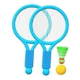 thumbnail image 4 of Colaxi Children Badminton Tennis Set Badminton Racket Portable Gift with Ball and Shuttlecock Tennis Racquets Tennis Racket for Yard Blue, 4 of 8