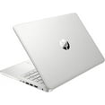 thumbnail image 4 of HP 14" Laptop,Ultra Light Laptop for Student and Business,Intel Quad-Core N4120,8GB RAM,128GB eMMC Storage,1-Year Office 365,HD Webcam,Wi-Fi,Windows 11 Home,Silver, 4 of 5