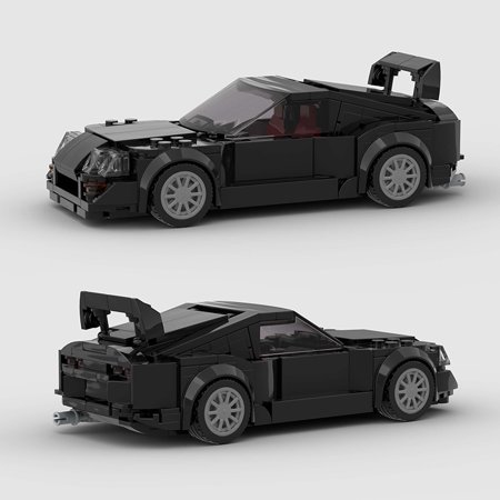 HOT Moc Supra Mk4 City Car Sports Vehicle Speed Champion Racer Sports Building Blocks Brick Racing Supercar Kids Toys Gift Boys