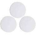 thumbnail image 3 of Raindrops 3Pcs Pure Cotton Painting Holder Round Canvas Panels Picture Holder, 3 of 8