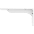 thumbnail image 4 of Ekena Millwork 2"W x 8"D x 4 1/4"H Embrey Steel Bracket, White Primer, 4 of 11
