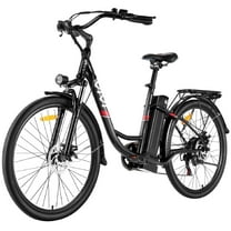 Vivi Electric Bike for Adults 26" Electric Cruiser Bike 48V 500W Step-Through Electric Bike 19.8MPH & City Commuter Electric Bike with Cruise Control, UL2849 Certified